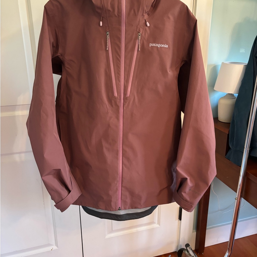 Patagonia Burgundy Hooded Jacket